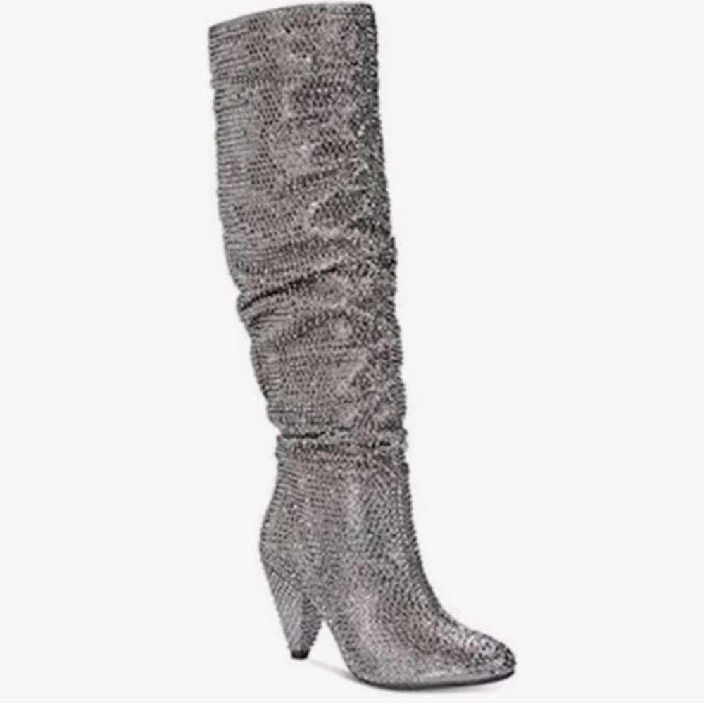 INC Rhinestone Slouchy Boots **Never Worn**